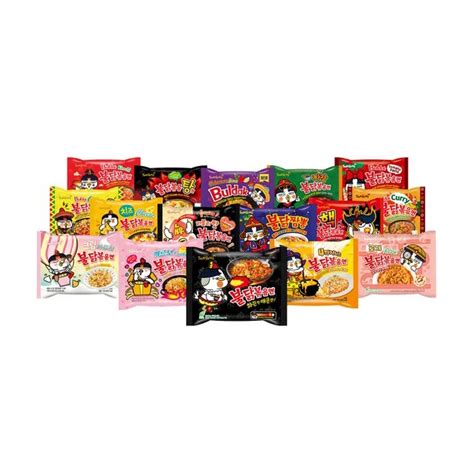 Samyang Spicy Hot Chicken Flavors Combo Buldak Ramen Packs Buy Samyang Curry Flavor