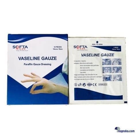 Get Softa Care Vaseline Gauze Sq Online Price In Sri Lanka Sq Marketing