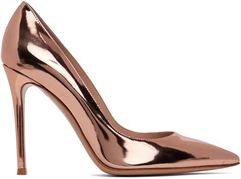 Brown Gianvito 105 Heels By Gianvito Rossi On Sale