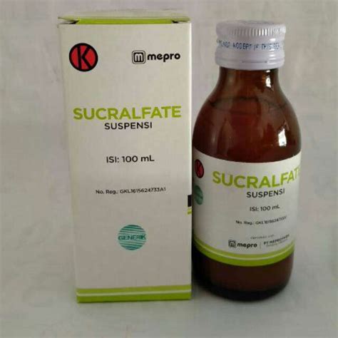 Sucralfate Syrup Obat Apa Homecare