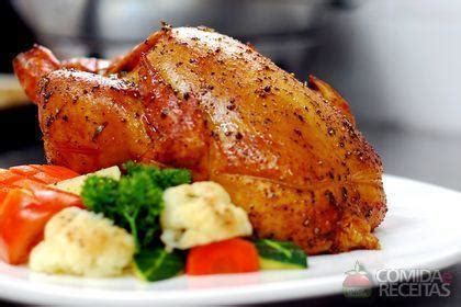 Receita De Frango Assado Natalino Comida E Receitas