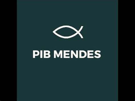 MENSAGEM PARA FELIZ IDADE PIB MENDES YouTube