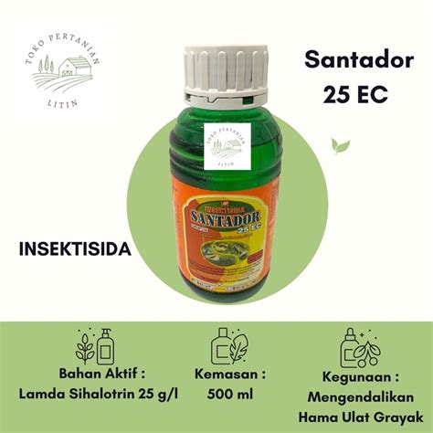 Jual Santador Ec Ml Insektisida Pengendali Ulat Grayak