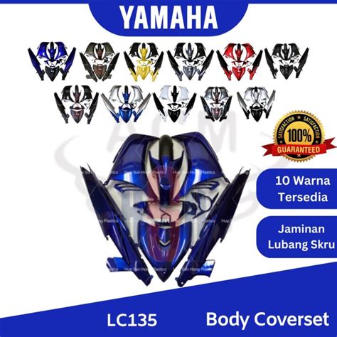 YAMAHA 135LC V2 V3 V4 V5 V6 Clutch 5s LC Full Body Cover Set Coverset