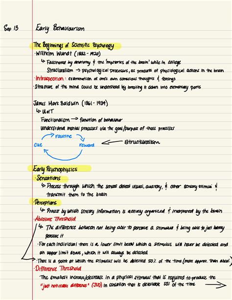 Psych 2GG3 Midterm 1 Chap 2 Sep 13 Early Behaviorism The Beginnings