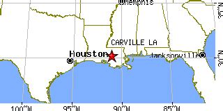 Carville, Louisiana (LA) ~ population data, races, housing & economy