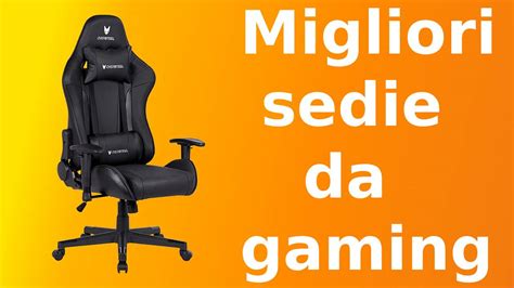 Migliori Sedie Da Gaming ️ Per Una Concentrazione E Un Confort Totali