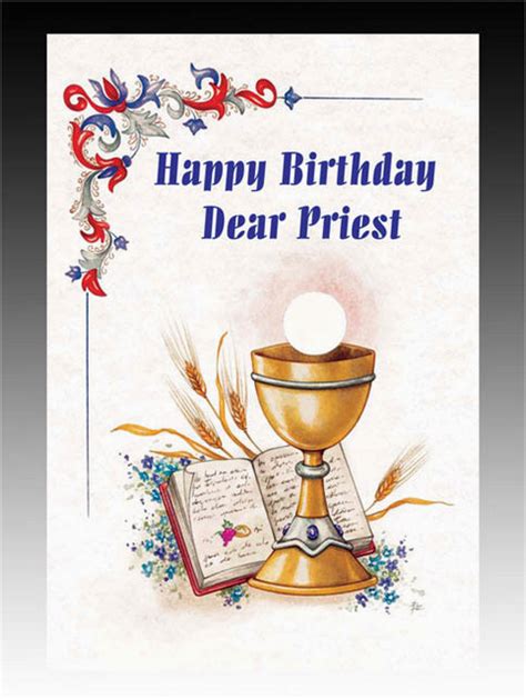 Birthday Cards For Catholic Priests Card Priest Happy Birthday Birthday