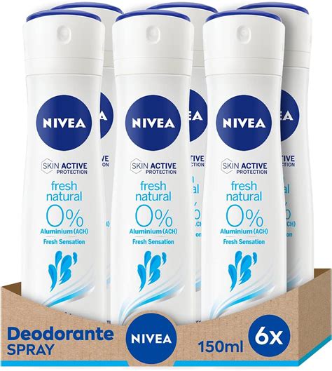 Nivea Fresh Natural Spray Deodorante Con Estratti Oceanici In