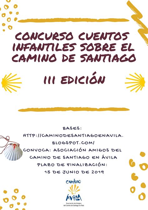 EDICIÓN DEL III CONCURSO DE CUENTOS INFANTILES SOBRE EL CAMINO DE