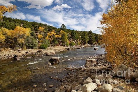 The Arkansas River Near Buena Vista Colorado Arkansas Leadville