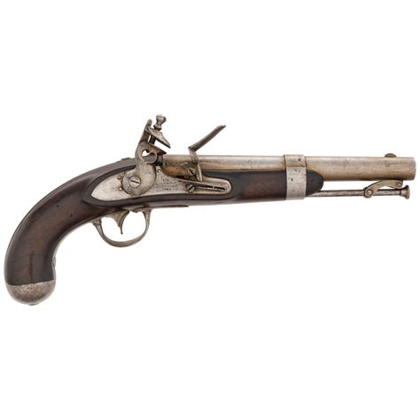 Us Model 1836 Flintlock Pistol By R Johnson Auctions And Price Archive