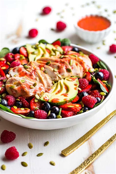 Spinach Berry Salad Get Inspired Everyday