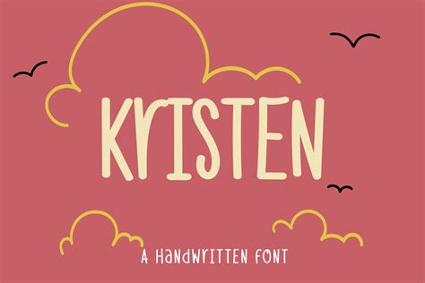 Kristen Font By Wanida Toffy Creative Fabrica