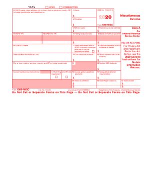 IRS 1099-MISC form | pdfFiller