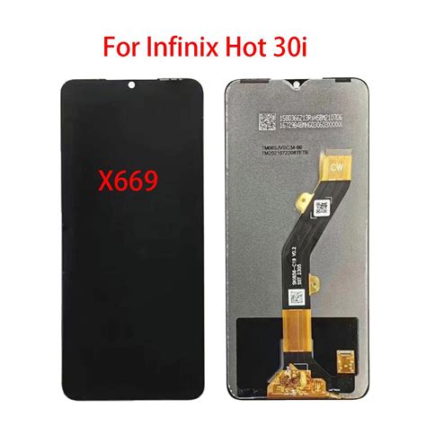 LCD Screen For Infinix Hot 30i X669 LCD Display Touch Screen