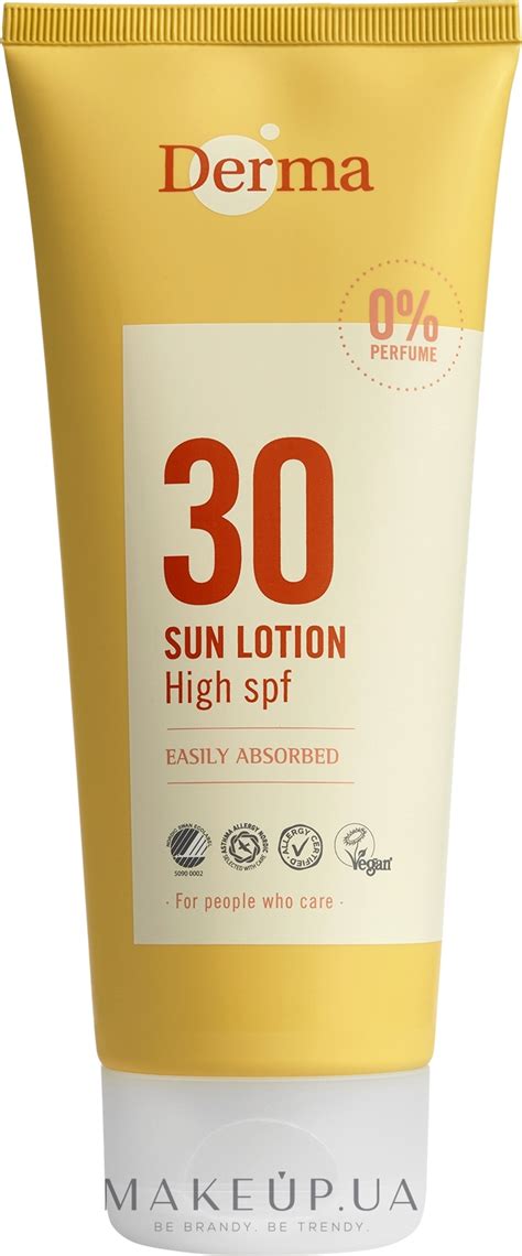Derma Sun Lotion SPF30 - Лосьон для загара солнцезащитный: купить по ...