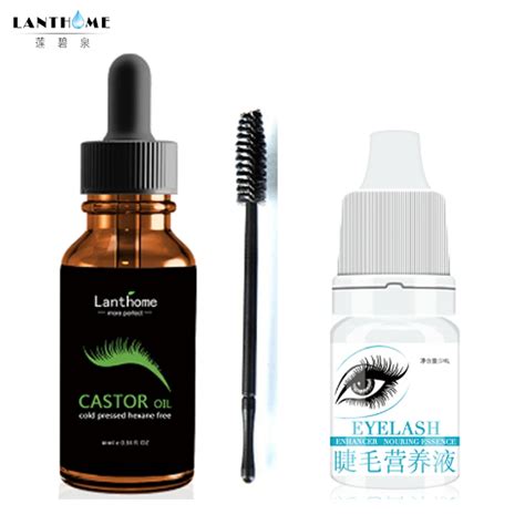 Castor Oil Hair Growth Serum For Eyelash Growth Lifting Eyelashes Thick