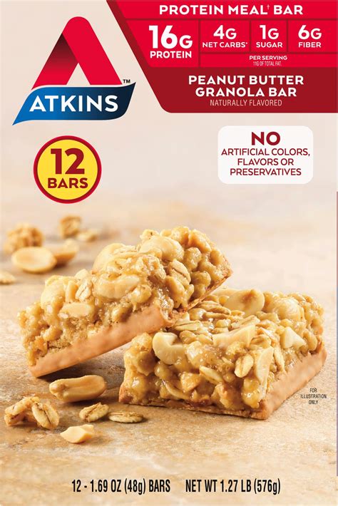 Atkins Atkins Gluten Free Snack Bar Lemon Bar Keto Friendly 8 Count 8 Count