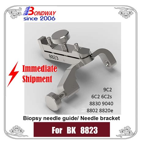 Bk Medical Ultrasound Transducer Biopsy Needle Bracket Needle Guide For