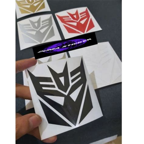 Jual Stiker Transformers Dexefticon Sticker Cutting Stiker Viral Motor