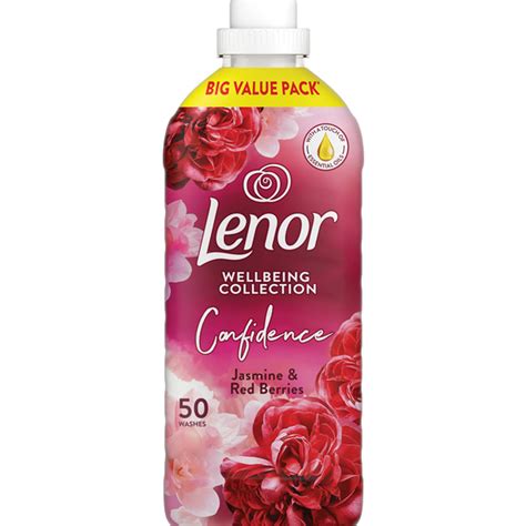 Lenor Fabric Conditioner Wellbeing Collection Jasmine And Red Berries