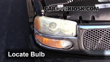 Parking Light Replacement On A 2003 GMC Sierra Denali 6 0L V8