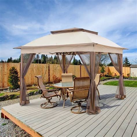 Joyside Ft W X Ft D Steel Pop Up Gazebo Reviews Wayfair