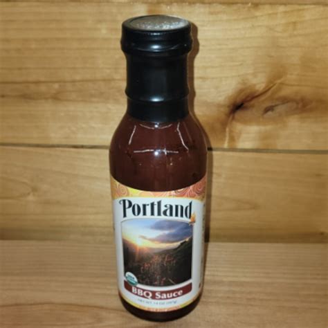 Portlandia Bbq Sauce 14 Floz Red Valley Natural Foods