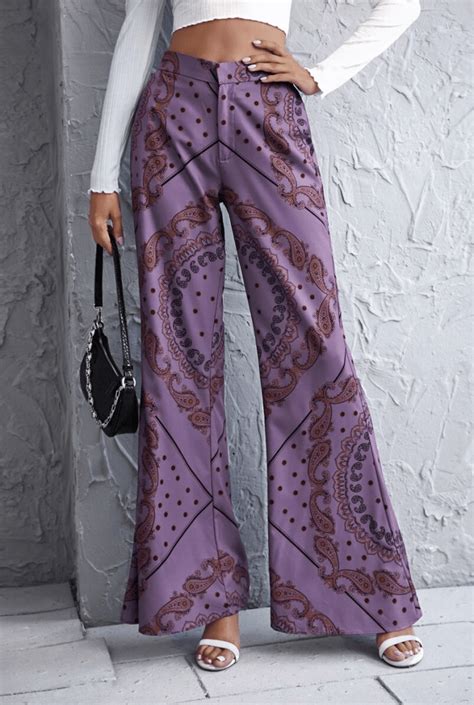 Bohemian High Waisted Wide Leg Pants The Perfect Boho High Waist Pants