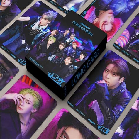 Pcs Set Kpop Ateez Lomo Cards The World Ep Movement Guerrilla