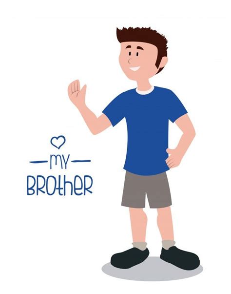 Diseño hermano Vector Premium | Premium Vector #Freepik #vector #personas #corazon #amor #diseno