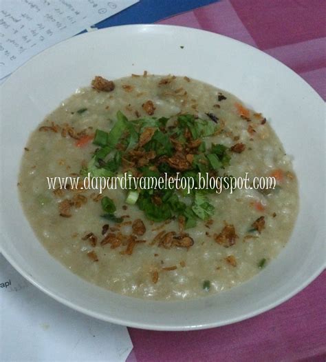 dapur diva meletop resepi bubur lambuk meletop