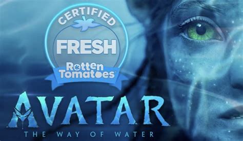 Avatar O Caminho Da Gua Recebe Selo Fresh No Rotten Tomatoes