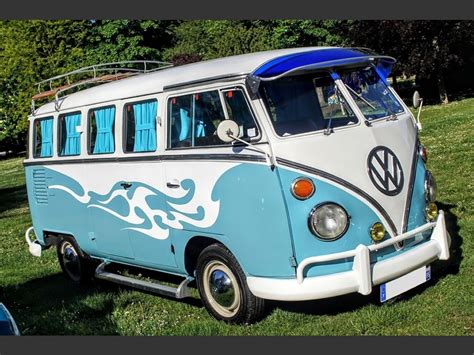 Location Volkswagen Combi T1 De 1975 Pour Mariage Val Doise