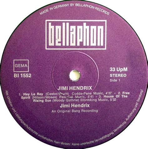 Jimi Hendrix In The Beginning 1972 [vinyl Rip 16 44 And Mp3 320 Dvd