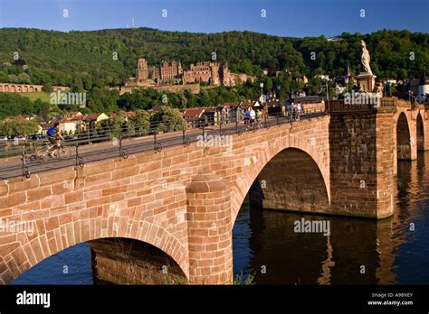 The Old Bridge Heidelberg Germany Stock Photo Alamy