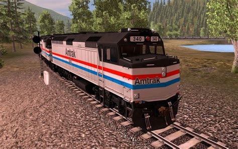 Trainz Plus Amtrak F Ph Pack Promotional Art Mobygames