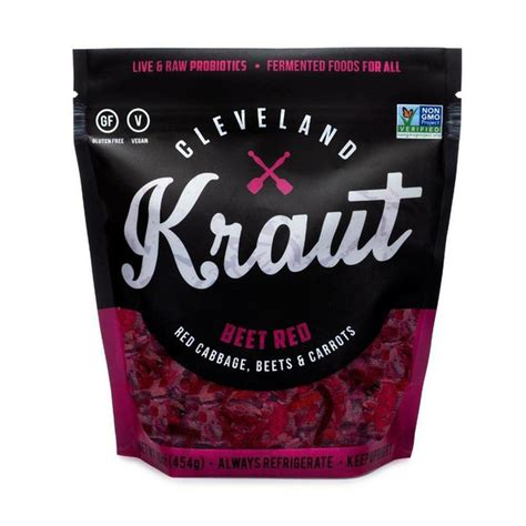 Cleveland Kitchen Kraut Beet Red Raw Probiotic Sauerkraut 16 Oz Delivery Or Pickup Near Me