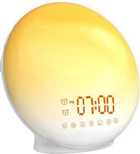 Ecozy Sunrise Alarm Clock For Heavy Sleepers Smart Wake Up Light With