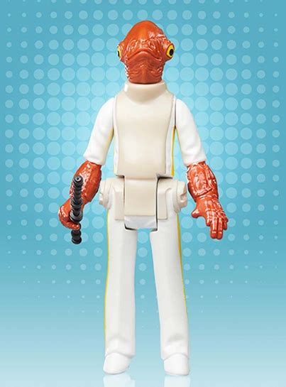 Admiral Ackbar Return Of The Jedi Pack Star Wars Retro Collection