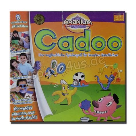 Cranium Cadoo Kaufen Neu Gebraucht Spiele Us De