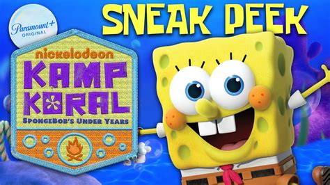 Watch A Sneak Peek Of Kamp Koral Spongebobs Under Years Animated Views