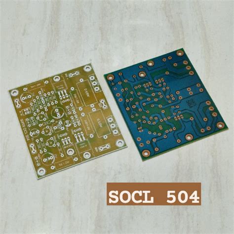 Jual PCB SOCL 504 Driver Power Amplifier OCL 504 Shopee Indonesia