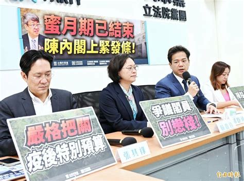 民眾黨要陳內閣上緊螺絲 不適任閣員「該換人就換人」 政治 自由時報電子報