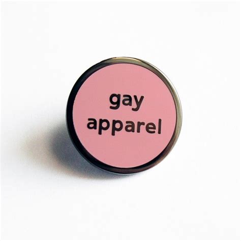 Gay Apparel Holiday Enamel Lapel Pin