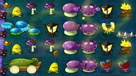 Plants Vs Zombies Survival Survival Night Plants Vs Zombies