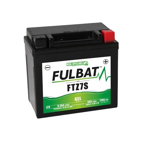 Batterie Ytz S Moto Fulbat Gel Ftz S V Ah A Batteryset