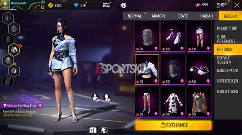 Cara Dapat Skin Parasut Dan Granat Ff Gratis Esportsku