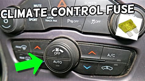 Dodge Charger Climate Control Fuse Location Replacement Youtube